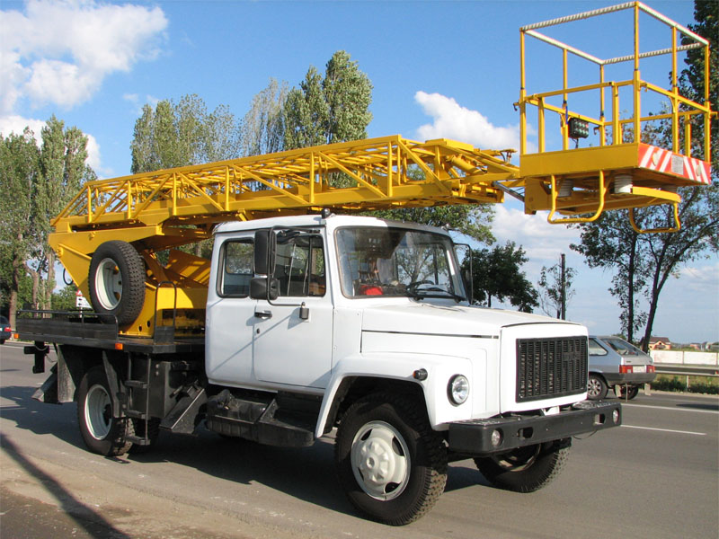 Автовышка АП-18-10 на шасси ГАЗ 3309 Автовышка АП-18-10 на шасси ГАЗ 3309