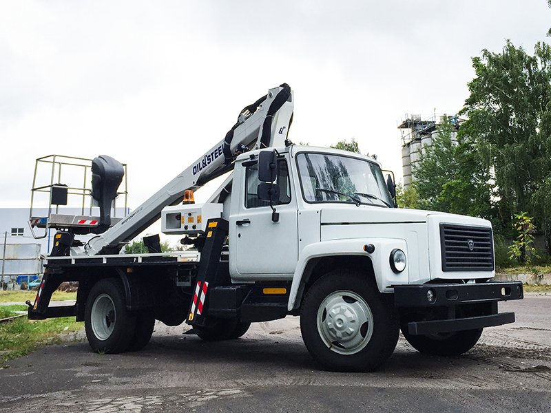 Автовышка Scorpion 1812 на шасси ГАЗ 3309 Автовышка Scorpion 1812 на шасси ГАЗ 3309