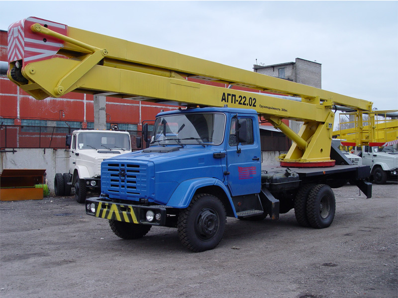 Автовышка ПСС-121.22 (АГП-22.02) на шасси ЗИЛ 432932 Автовышка ПСС-121.22 (АГП-22.02) на шасси ЗИЛ 432932