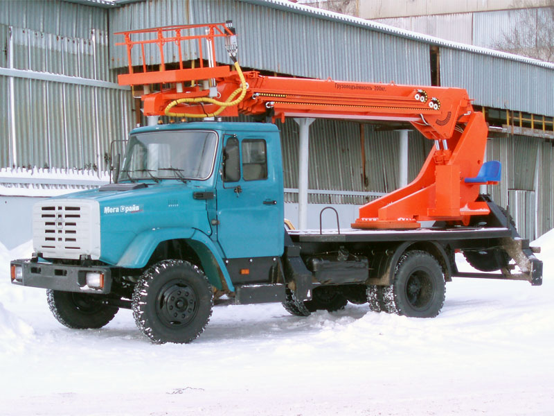 Автовышка ПСС-131.22Э на шасси ЗИЛ 432932 Автовышка ПСС-131.22Э на шасси ЗИЛ 432932