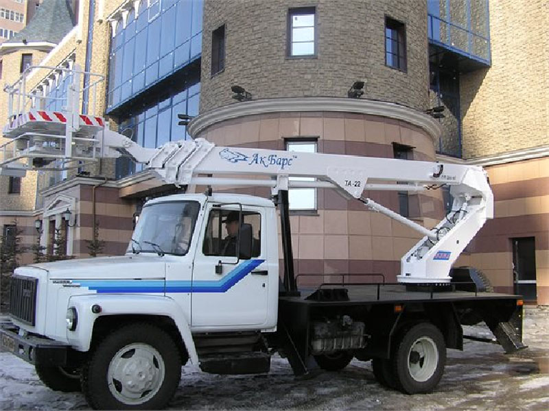Автовышка ТА-22 на шасси ГАЗ 3309 Автовышка ТА-22 на шасси ГАЗ 3309