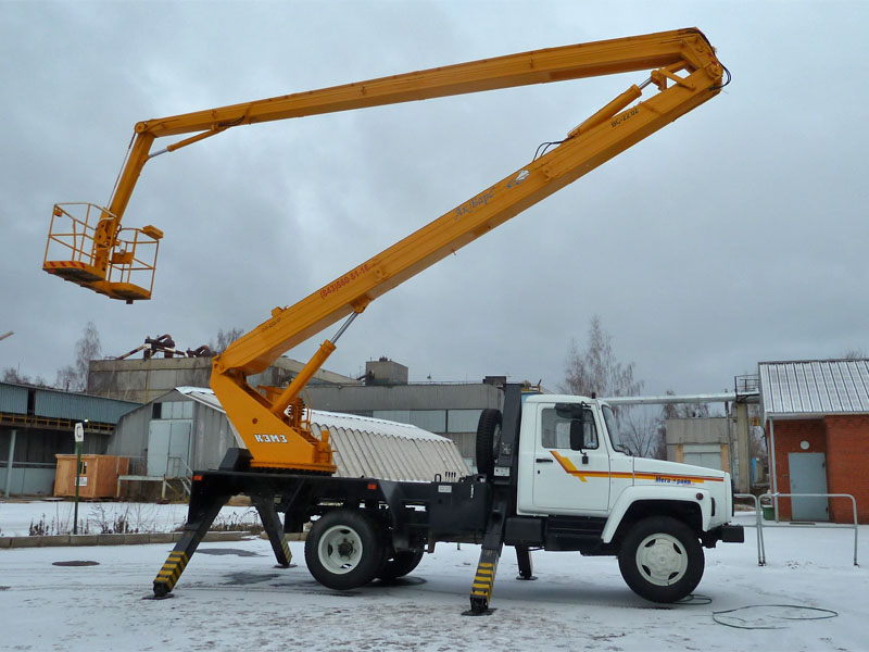 Автовышка ВС-22.02 на шасси ГАЗ 3309 Автовышка ВС-22.02 на шасси ГАЗ 3309