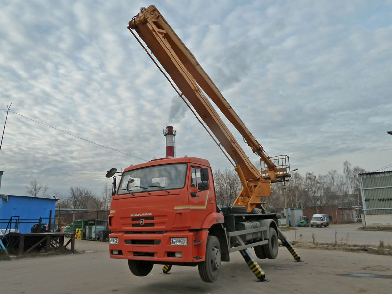 Автовышка ВС-22.06 на шасси КАМАЗ 43253 Автовышка ВС-22.06 на шасси КАМАЗ 43253