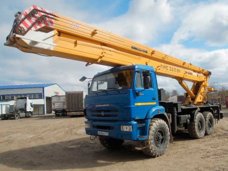 Автовышка ПМС 328-04 на шасси КАМАЗ 43253 Автовышка ПМС 328-04 на шасси КАМАЗ 43253
