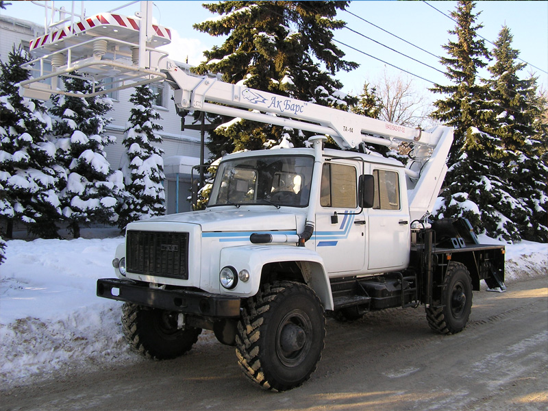 Автовышка ТА-14 на шасси ГАЗ 33081 Автовышка ТА-14 на шасси ГАЗ 33081