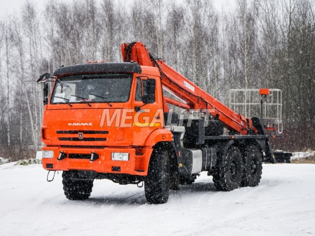 Автовышка ПМС-328Т на шасси КАМАЗ-43118 Автовышка ПМС-328Т на шасси КАМАЗ-43118