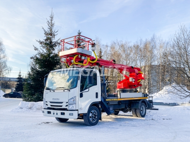 Автовышка ПСС-131.18Э на шасси Isuzu Автовышка ПСС-131.18Э на шасси Isuzu