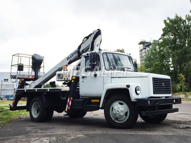 Автовышка Scorpion 1812 на шасси ГАЗ 3309 Автовышка Scorpion 1812 на шасси ГАЗ 3309