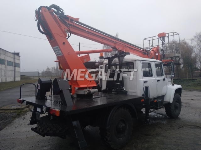 Автовышка ВС-18Т на шасси ГАЗ-33088 (5 мест) Автовышка ВС-18Т на шасси ГАЗ-33088 (5 мест)