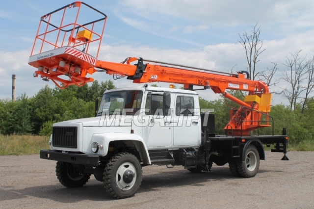Автовышка ВС-18Т на шасси ГАЗ-3309 (5 мест) Автовышка ВС-18Т на шасси ГАЗ-3309 (5 мест)