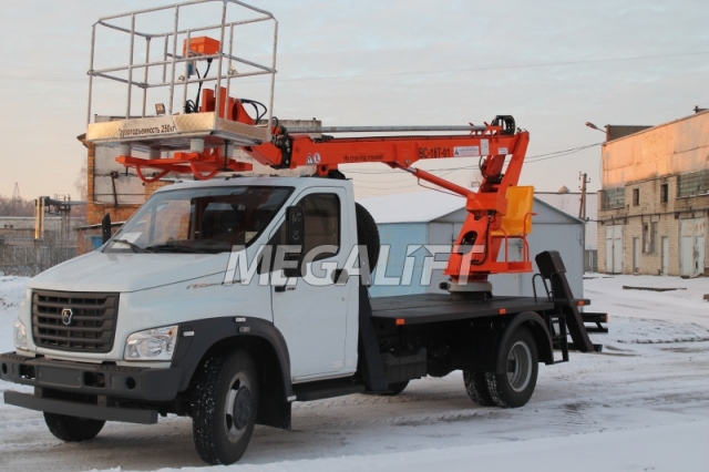 Автовышка ВС-18Т на шасси ГАЗон NEXT Автовышка ВС-18Т на шасси ГАЗон NEXT