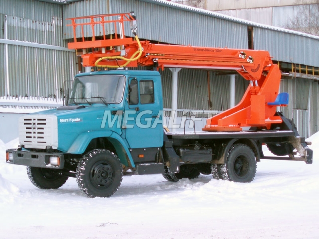 Автовышка ПСС-131.22Э на шасси ЗИЛ 432932 Автовышка ПСС-131.22Э на шасси ЗИЛ 432932