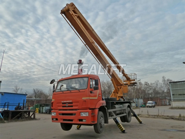 Автовышка ВС-22.06 на шасси КАМАЗ 43253 Автовышка ВС-22.06 на шасси КАМАЗ 43253