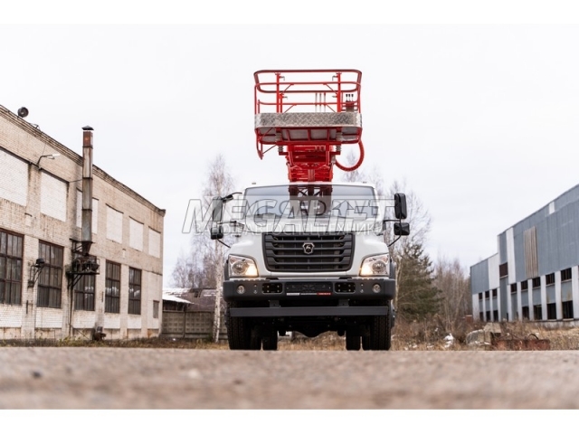 Автогидроподъемник ПСС-131.18Э на шасси ГАЗ NEXT С42R33 (решетчатый)