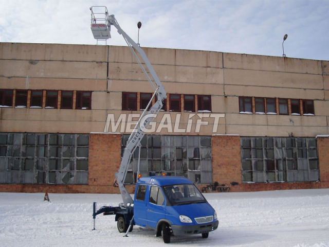 Автовышка ПМС-212 (ГАЗЕЛЬ) на шасси ГАЗ 33023