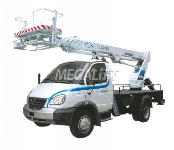 Автовышка ТА-22 на шасси ГАЗ 33104 Газель
